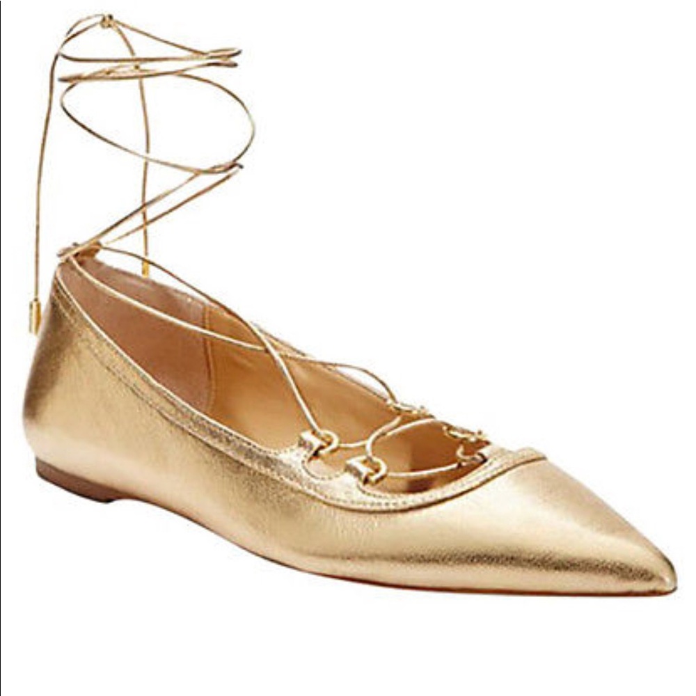Michael Kors Tabby Lace Up Flats